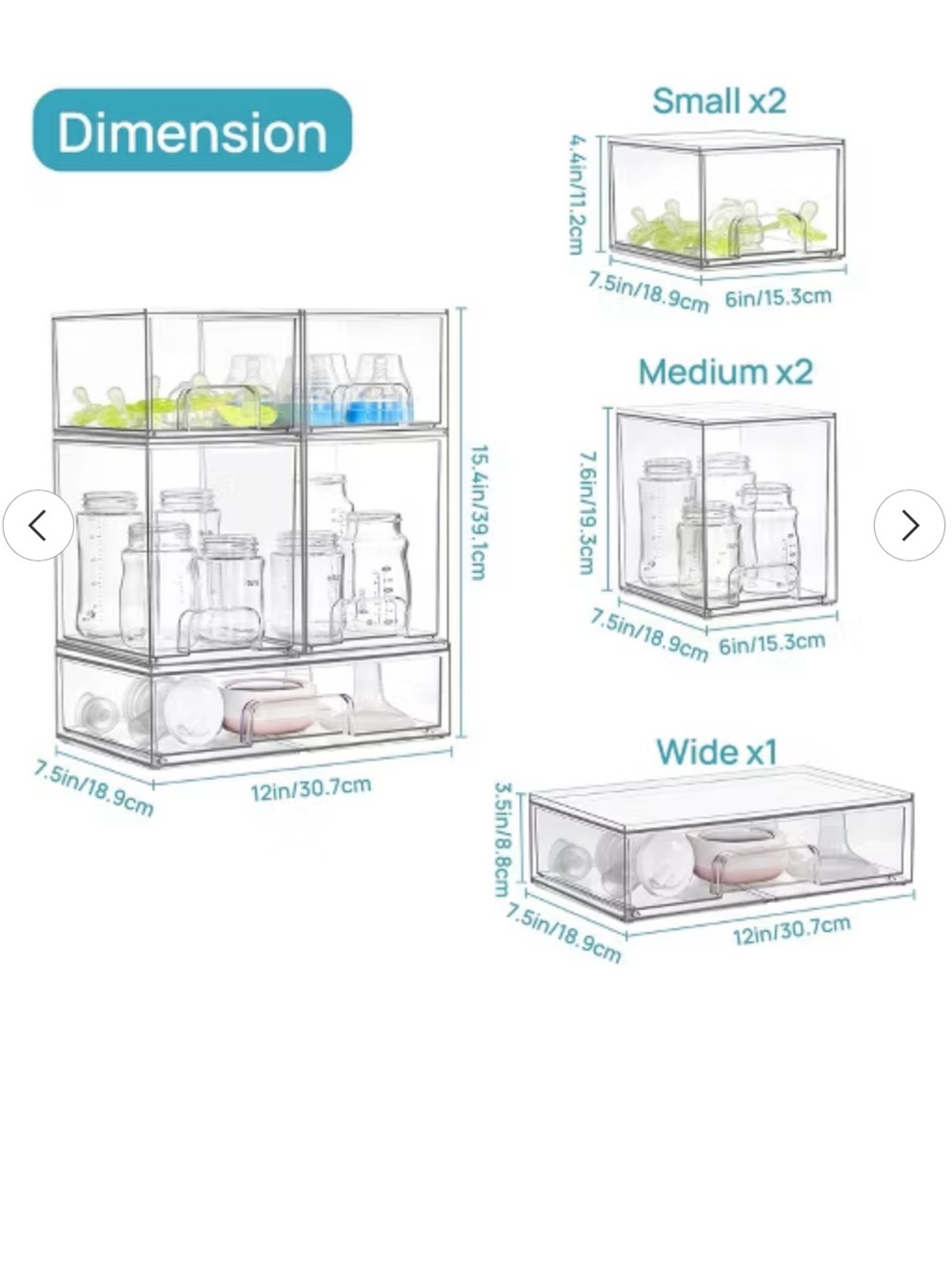 Stackable Storage Organizer - Picture 2 of 4